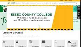 
							         Student Services - Newark - Essex County College								  
							    
