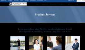 
							         Student Services | Patrick Henry College (PHC)								  
							    