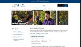 
							         Student Services - SAIBT								  
							    