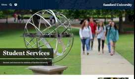 
							         Student Services - Samford University								  
							    