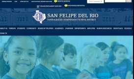 
							         Student Services - San Felipe Del Rio CISD								  
							    