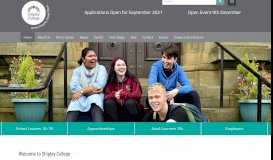 
							         student services - Shipley College								  
							    