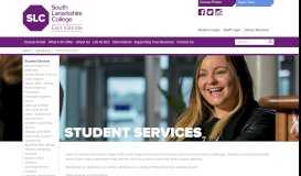 
							         Student Services - South Lanarkshire College								  
							    