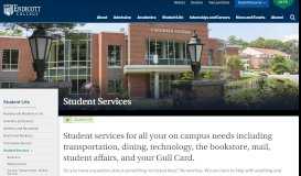 
							         Student Services | Student Life | Endicott College								  
							    