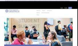 
							         Student Services | University of Greenwich								  
							    