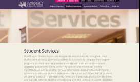 
							         Student Services | University of the People								  
							    