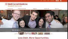 
							         Student Services | Weill Cornell Medicine								  
							    