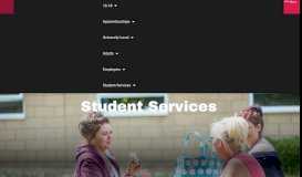 
							         Student Services - Weymouth College								  
							    