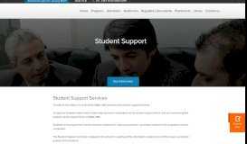 
							         Student Support - AIMA								  
							    