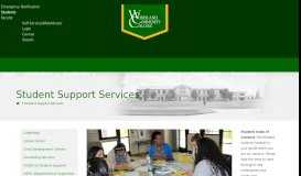 
							         Student Support Services - Welcome to Woodland Community College								  
							    