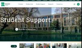 
							         Student Support - University of Roehampton								  
							    