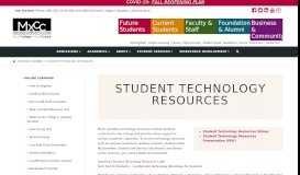 
							         Student Technology Resources | Middlesex Community College ...								  
							    