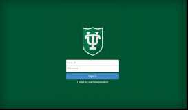 
							         Student - Tulane University Central Authentication Service 1p01								  
							    
