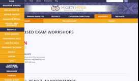 
							         student workshops - Students » Mighty Minds								  
							    