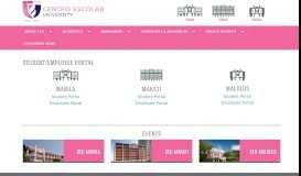 
							         Student/Employee Portal | Centro Escolar University								  
							    