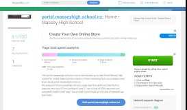 
							         Student/Parent Portal • Massey High School - Accessify								  
							    