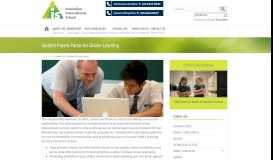 
							         Student/Parent Portal Online | AIS Singapore								  
							    