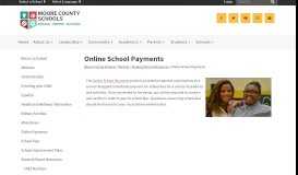 
							         Student/Parent Resources / Online School Payments								  
							    