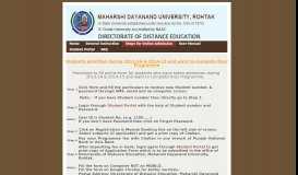 
							         Students admitted during 2013-14 & 2014-15 ... - DDE, MDU, Rohtak								  
							    