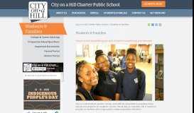 
							         Students and Families | City on a Hill Charter Public SchoolsCity on a ...								  
							    