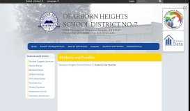 
							         Students and Families - Dearborn Heights School District 7								  
							    