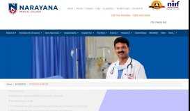 
							         Students Charter - Narayana Medical College								  
							    