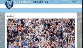 
							         Students - Columbia University Athletics								  
							    