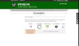 
							         Students - D'Evelyn								  
							    
