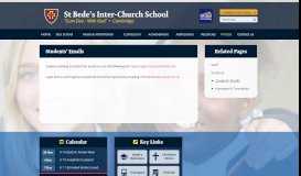 
							         Students' Emails - St Bede's Inter-Church School								  
							    