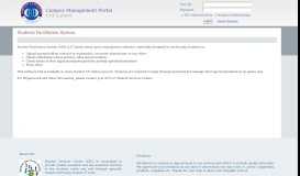 
							         Students Facilitation System - CMP - Campus Management Portal ...								  
							    