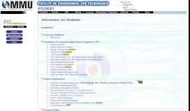 
							         Students - Faculty of Engineering and Technology - Multimedia ...								  
							    