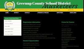 
							         Students & Families - Greenup County School District								  
							    