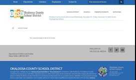 
							         Students - Grades Online | Okaloosa County School District								  
							    