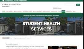 
							         Students - Health - About - UAB								  
							    