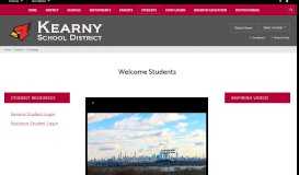 
							         Students / Homepage - Kearny School District								  
							    