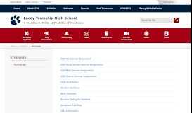 
							         Students / Homepage - Lacey Township School District								  
							    