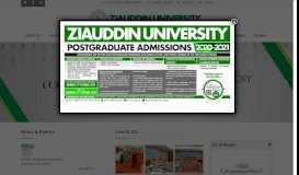 
							         Student's Life - Ziauddin University								  
							    