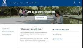 
							         Students - LMS - University of Melbourne								  
							    