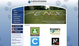 
							         Students | Lopatcong School District								  
							    