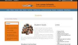 
							         Students - Los Lunas Schools								  
							    