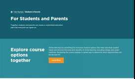 
							         Students & Parents - Michigan Virtual								  
							    