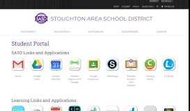 
							         Students Portal - Stoughton Area School District								  
							    