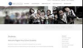 
							         Students | Raglan Area School - Te Kura A Rohe O Whaingaroa								  
							    