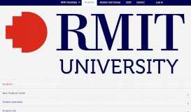 
							         Students - RMIT University - Melbourne								  
							    