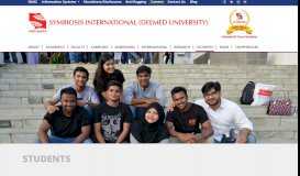 
							         Students - Symbiosis International (Deemed University)								  
							    