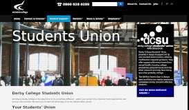 
							         Students Union - Derby College								  
							    