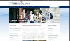 
							         Students - University of Southern Indiana - USI								  
							    