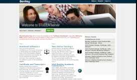 
							         STUDENTserver - Bentley Systems								  
							    