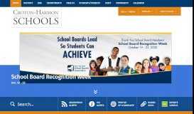
							         Students/Parents - Croton-Harmon Union Free School District								  
							    