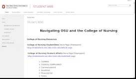 
							         StudentWeb - website - The Ohio State University								  
							    